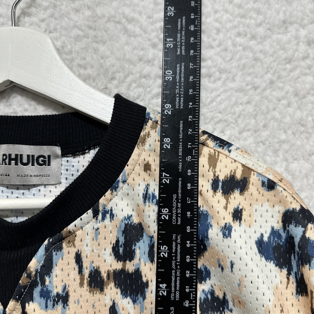 Zara x Rhuigi Animal Print Jersey XL Limited SS23‎ Collaboration Collection Logo - Picture 8 of 8